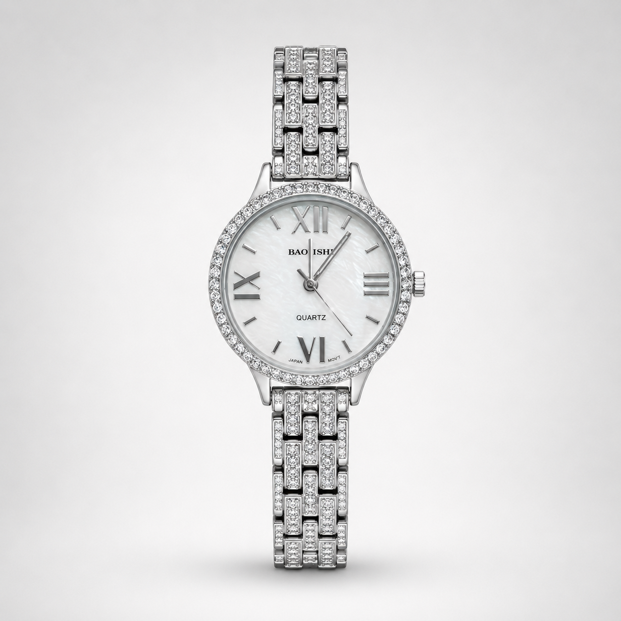 Silver Celeste Pearl Watch