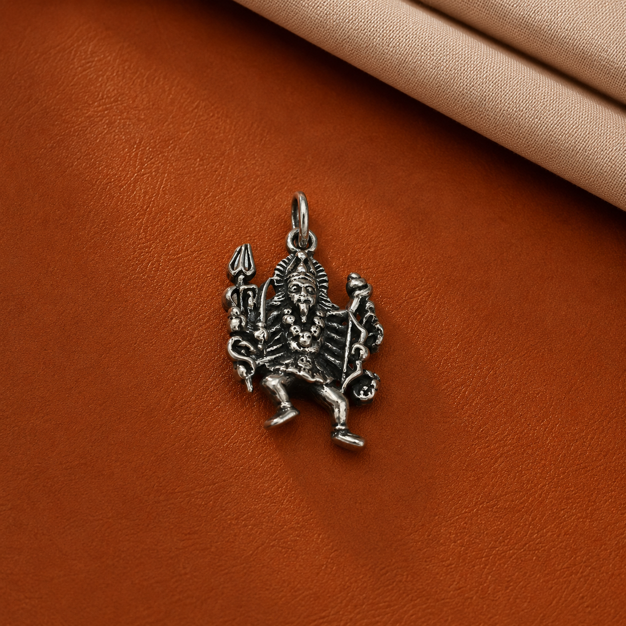 Silver Divine Maa Kali Pendant