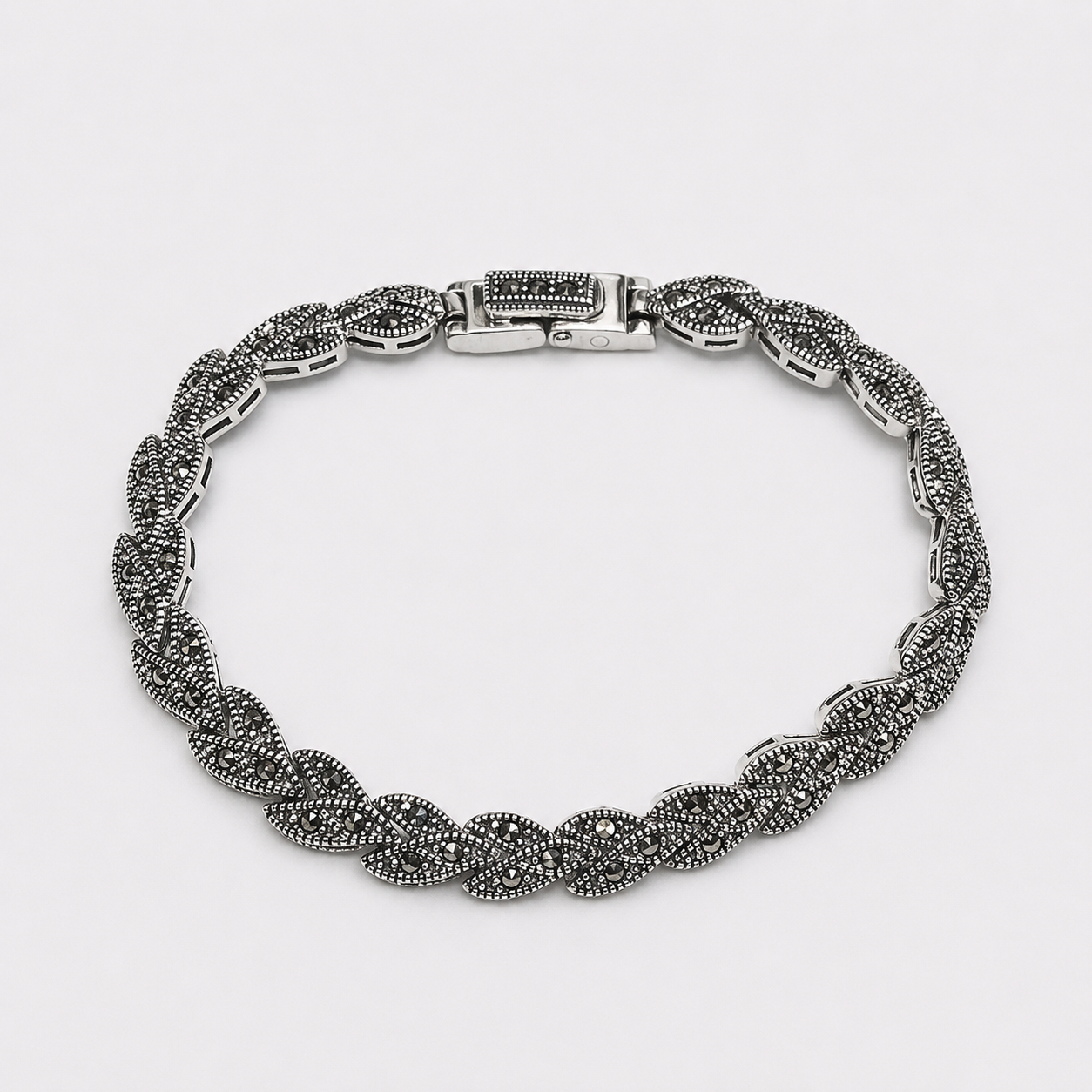 Silver Royal Weave Marca Bracelet