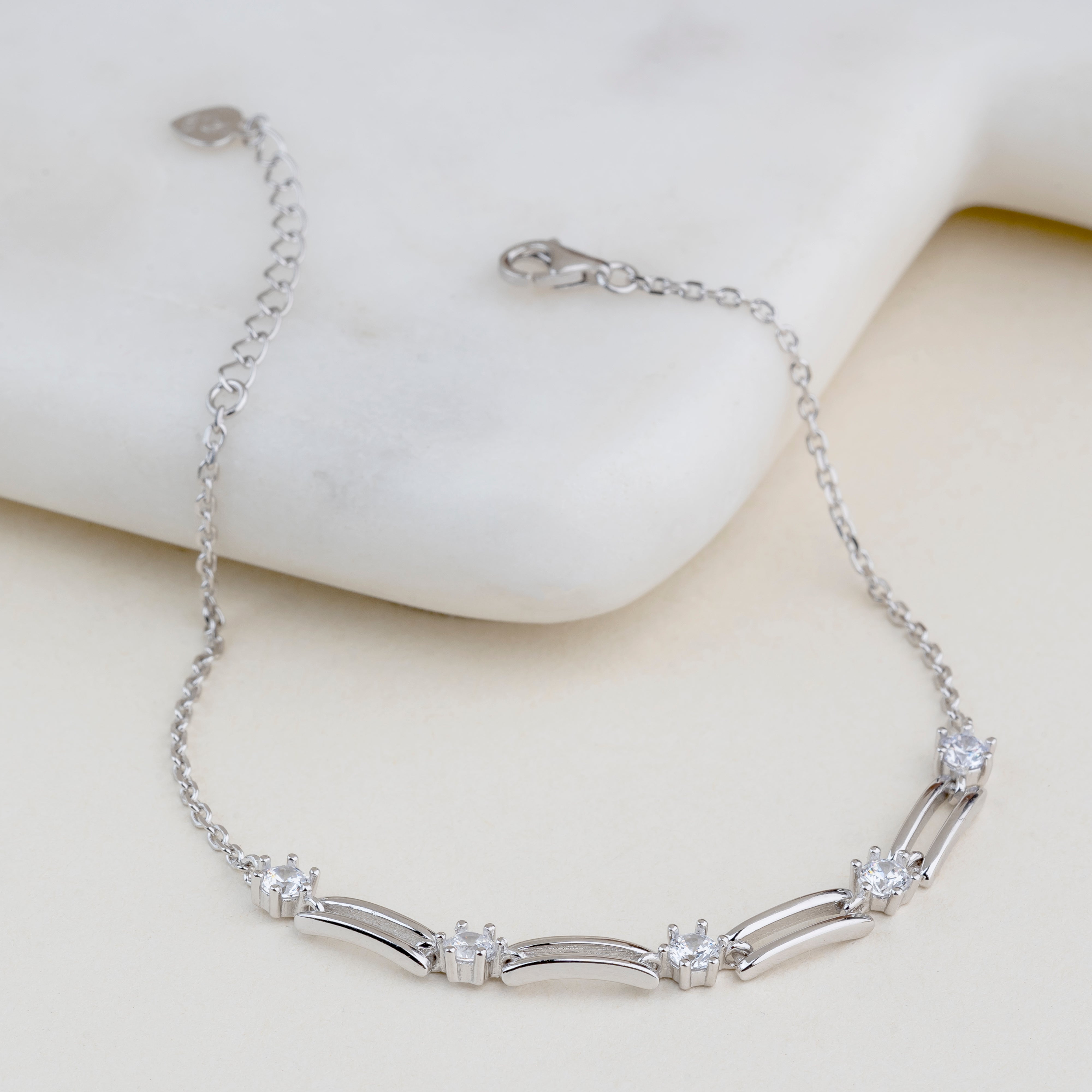 Silver Designer Bracelet