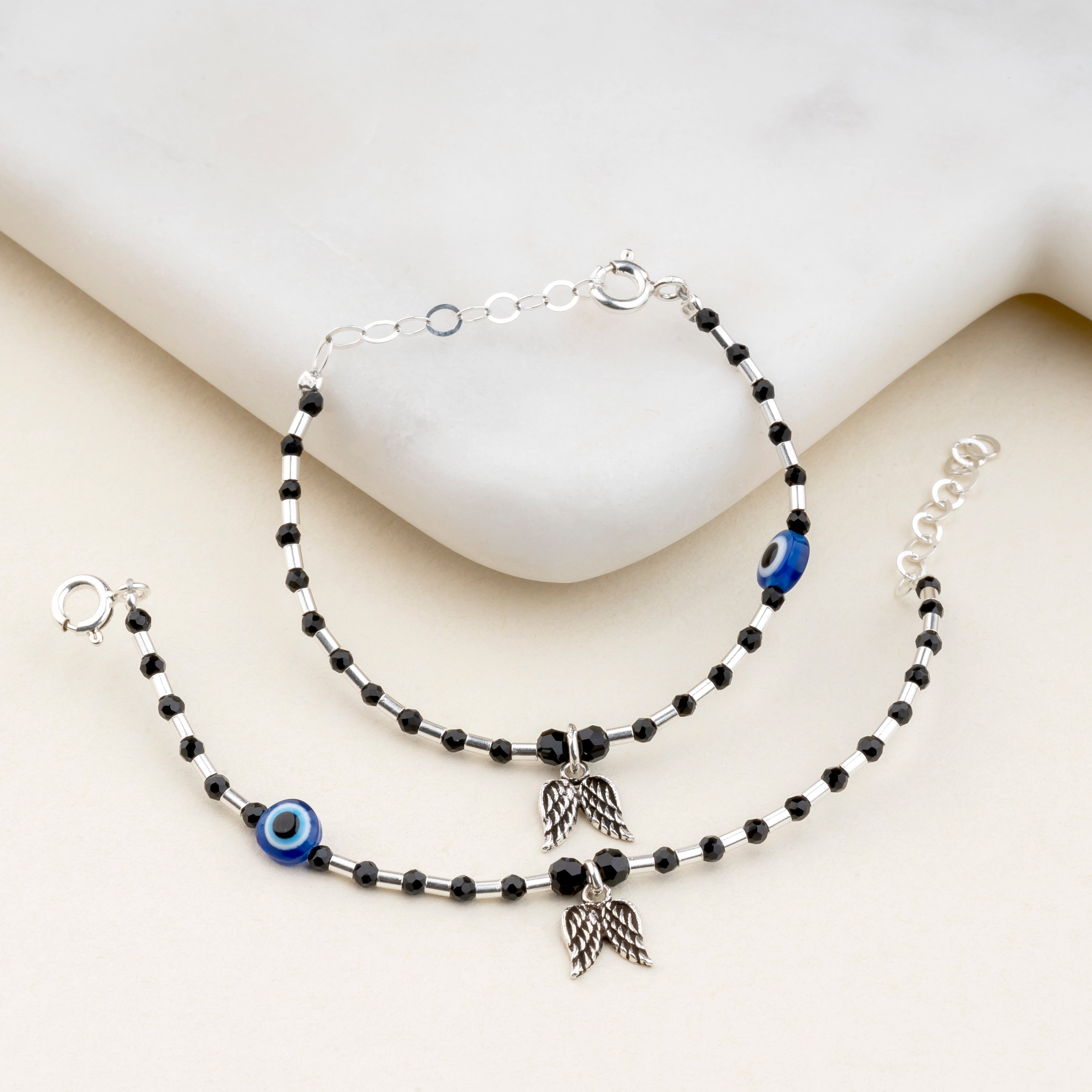 Silver Evil Eye Kids Nazariya – Silversheen