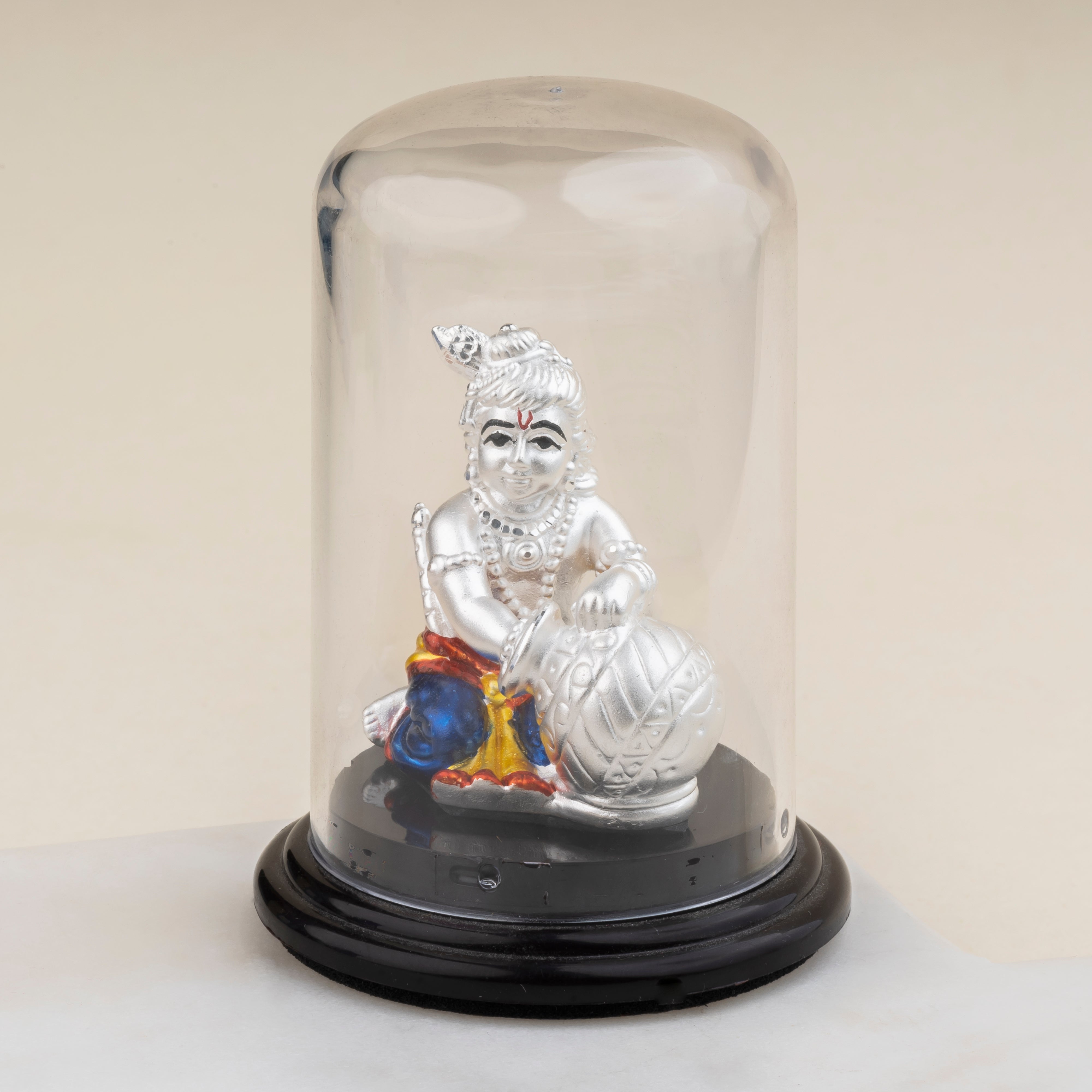 Silver Laddu Gopal Idol